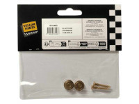 Yellow Parts EZ1399G Per 2 with screws, gold Yellow Parts EZ1399G Per 2 with screws, gold